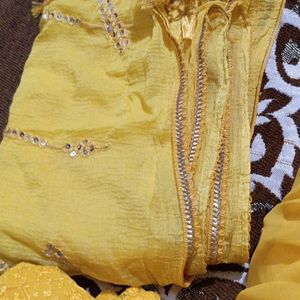 Woman Haldi Wedding Suit.