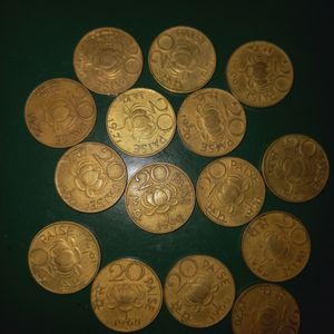 20 Paise Coins (1968-1971)