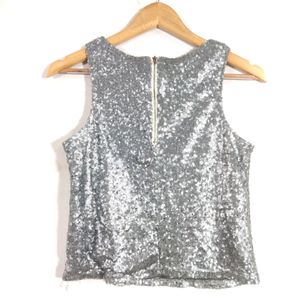 Grey Sequence Sleeveless Top (Women's)