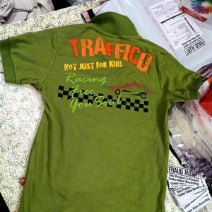 Used T-shirt Green