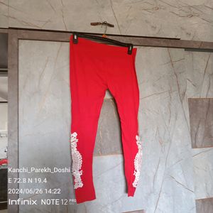 Red Leggings ₹170