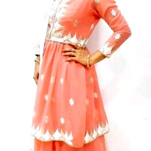 Awesome Designer  Kurti With Plazzo ❤️