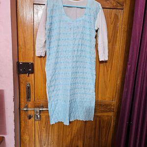 Chiknkari Kurta