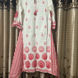 New White Kurti from Biba