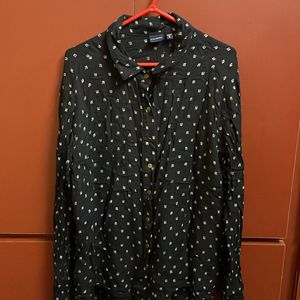 Black Formal And Party Shirt