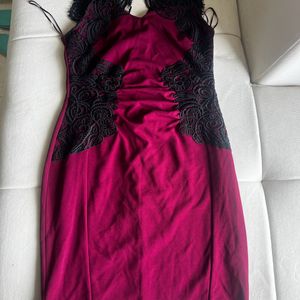 ExtremelyBeautiful Lipsy London Maroon Dress