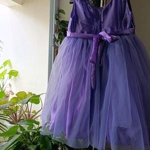 Lavender Partywear Frock