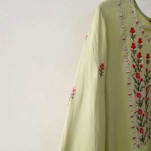 Embroidered Kurta Suit Set