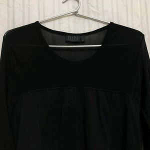 Black Long Sleeve Top