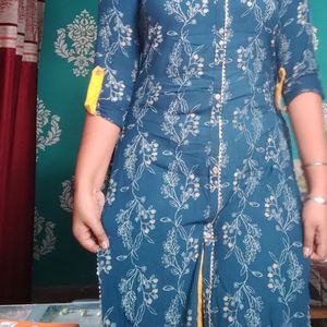 Peacock Colour Kurti