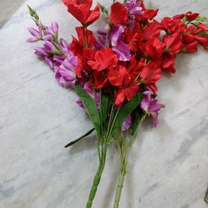 Bunches of 2 Polyester Gladious Flower Bouque