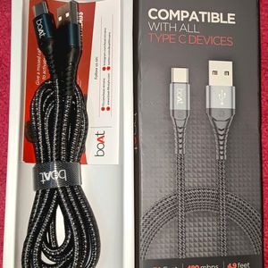 New Boat Type C charging Cable