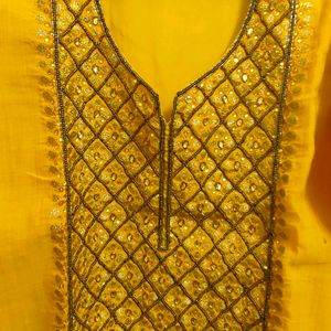 Party Wear Kurta For Haldi Ceremony