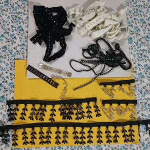 Imported Lace's Cut Pieces
