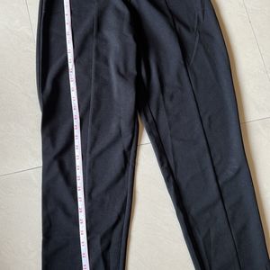 Slim Fit Flat Front Trousers