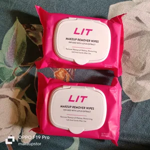 Myglam Lit Makeup Remover Wipesoack Of 2