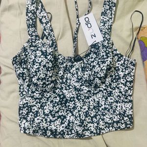 Zudio Floral Crop Top