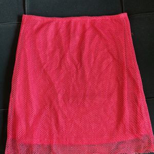 Hot Pink Mini Skirt