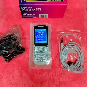 New SAMSUNG Metro 313 Dual Sim Keypad Mobile Phone