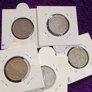 Old Coin 4 Pcs Comemrative