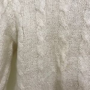 Knitted Creme Top