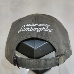 Lamborghini Men Grey Cap