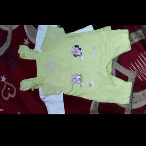 New Baby Dress 0-6 Month