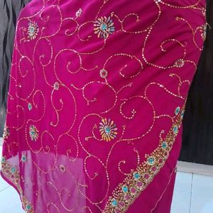 (2) Wedding Saree With Blouse