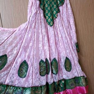 Heavy Anarkali Net Fabric