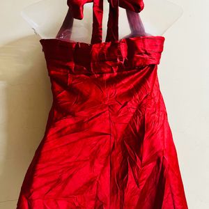 Vintage Pintrest Padded Red Rose Corset 🌹