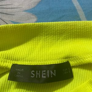 Shein Neon Green Top