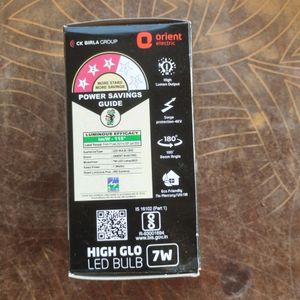 ORIENT 7W LED Bulb (805 LUMENS)