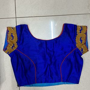 ROYAL BLUE COLOUR WOMEN SAREE