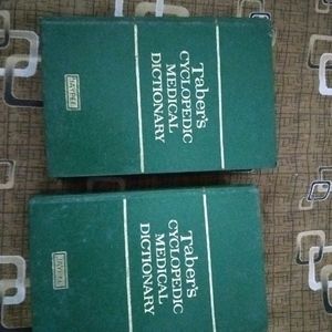 Tabers Medical Dictionary Both Volumes