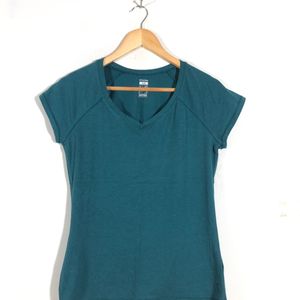 Sea Green Casual T-Shirt (Women’s)