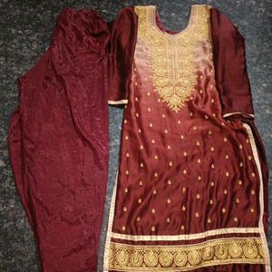 Thread And Kundan Work Kurti , Salwar