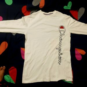 White Long sleeve T- Shirt