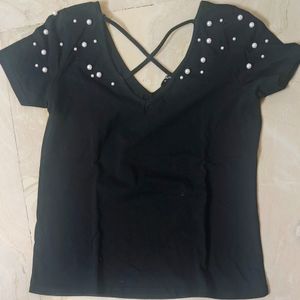 Shein Black Top