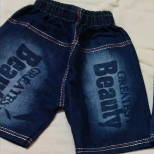 Set Of 3 Jeans Shorts