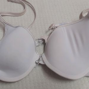 Off White Padded Bra