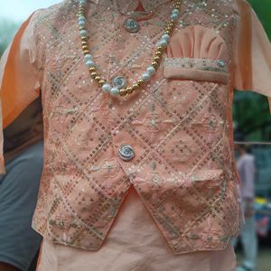 BOYS FANSY KURTA PAJAMA WITH Jacket