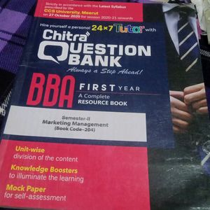 BBA 1st Year Question Bank