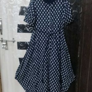 Navy blue Kurti