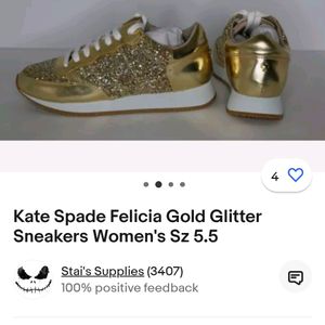 Gold Sneaker