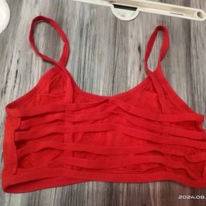 Bra For teenager Red