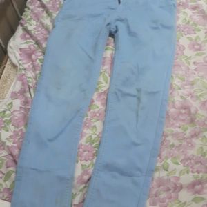 Skinny Fit Cotton Pant