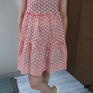 Cute Pure Cottan Mini Dress