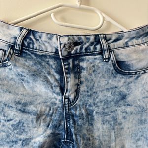 Vero Moda Acid Wash Jeans/ Denim