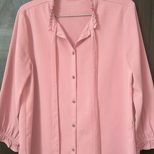 Formal Light Pink Top