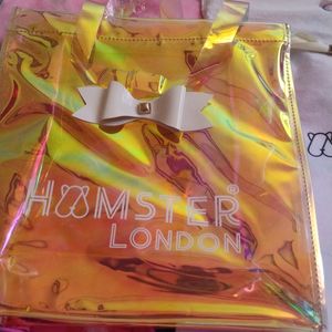 Hamster London Kids And Adults Transperent Bag